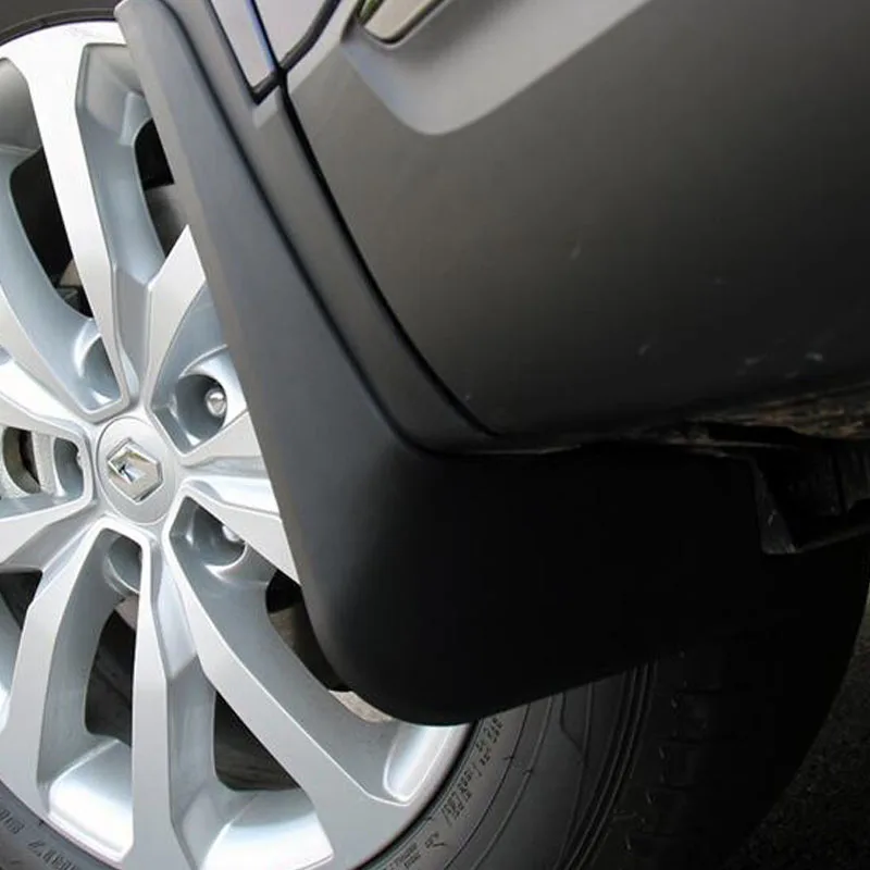 

For Renault Kadjar 2017 2018 2019 2020 Plastics Material Car Mud Flaps Splash Guards fenders mudguard 4 Pcs Car Accessories