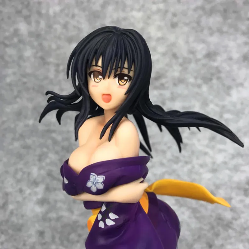 19 5 CM To Love Drakness Аниме Фигурка Kotegawa Yui фигурку халат стоящая осанка Ver сексуальная