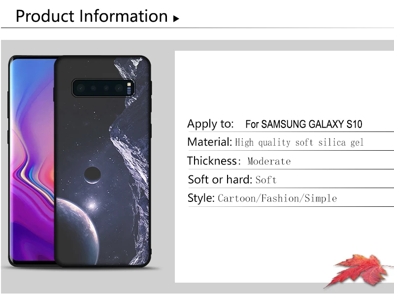 EiiMoo чехол с 3D рисунком для samsung Galaxy S10 S10e S10Plus Чехол Мягкий силиконовый чехол для samsung Galaxy S10 Plus 5G E чехол