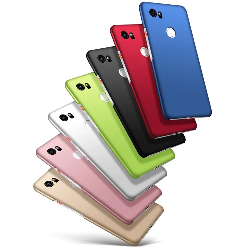Luxury Simple Cover Protective Shockproof Phone Cases For Google Pixel 2 Ultra Slim Hard PC XL Case | Мобильные телефоны и