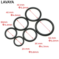 24mm 30mm 35mm 40mm 45mm 50mm inner dia plastic o ring apparel garments shoes belt backpack outdoor bag sewing craft accessory