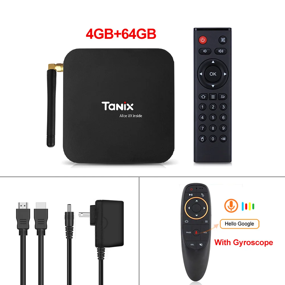 4K Smart tv Box Android 9,0 TX6 Allwinner H6 4GB ram 64GB rom 2G/16G 32G BT 2,4G/5 GHz двойной WiFi медиаплеер TX6 MINI - Цвет: 4GB64GB G10