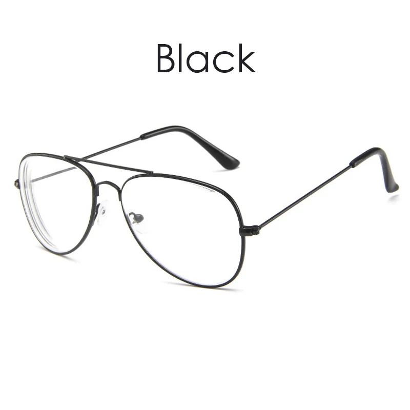 Seemfly Retro Women Men Reading Myopia Eyeglasses Optical Lens Computer Eyeglasses Metal Spectacles Eyewear Oculos-1.0 To-4.0