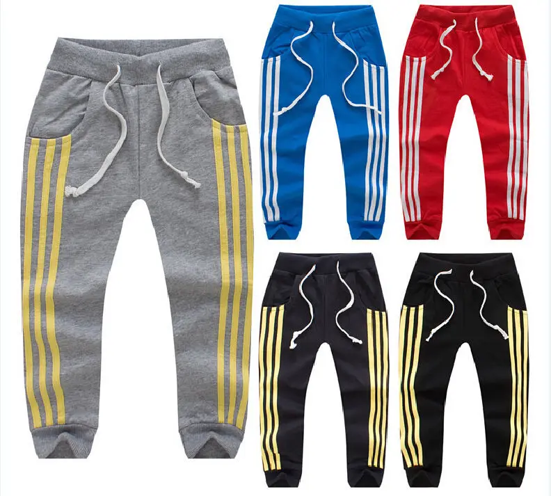 2016 мальчиков девочек брюки детская одежда хлопок спортивные оптовая продажа |