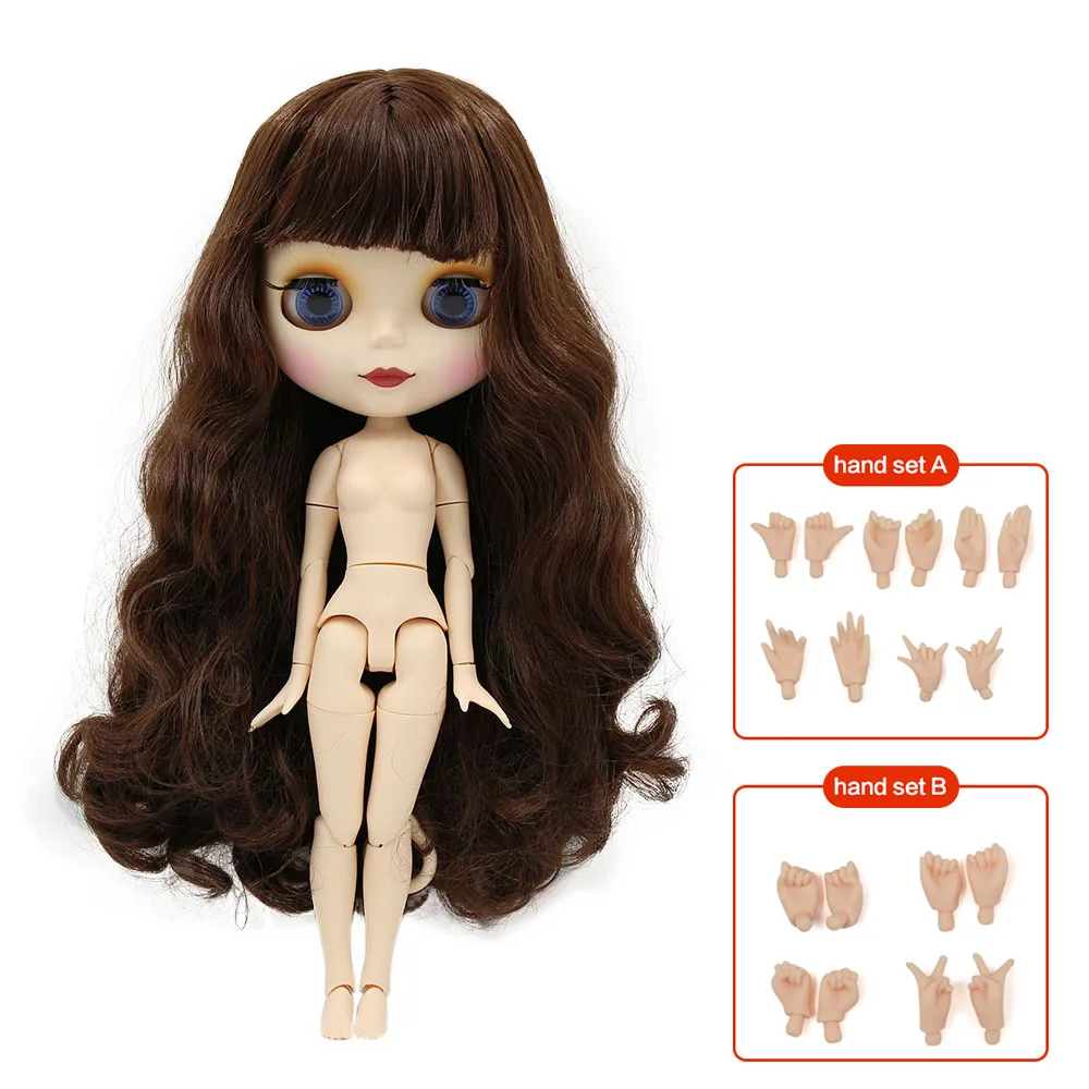 BL312 Joint ICY blyth factory кукла нормальное тело и соединение тела матовое лицо 1/6 BJD куклы можно изменить макияж и платье DIY в продаже - Цвет: BL312 Joint