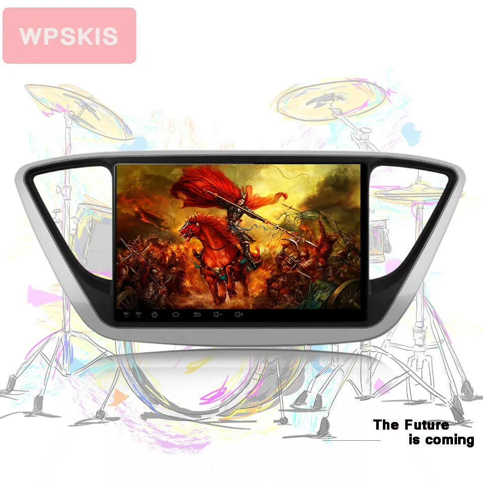 

Car DVD GPS Player For new Hyundai Verna 16 2017 18 Car PC Headunit Car Radio Video Player Navigation 2 din gps dvd Android 10.0