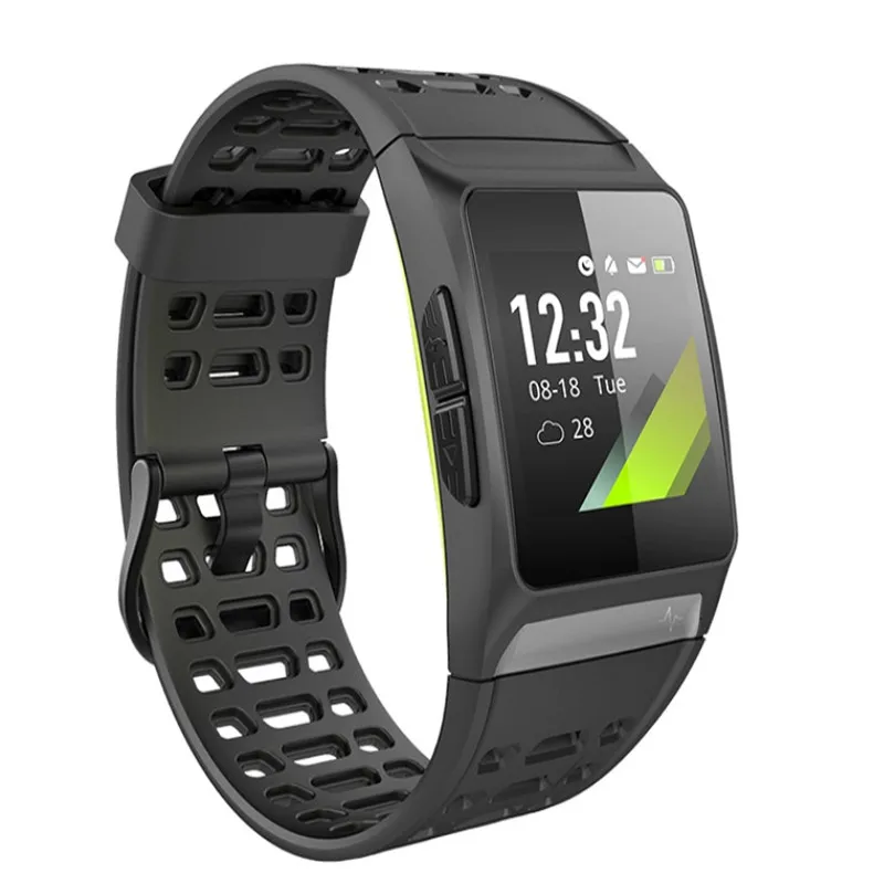 Iwownfit Iwown P1 поддержка gps динамический сердечный ритм ECG Обнаружение HRV анализ Встроенный gps ips часы