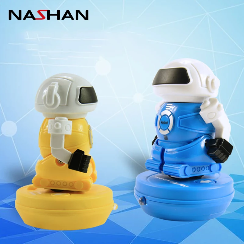 Новый Nashan креативный Радиоуправляемый мини робот игрушка DIY пульт