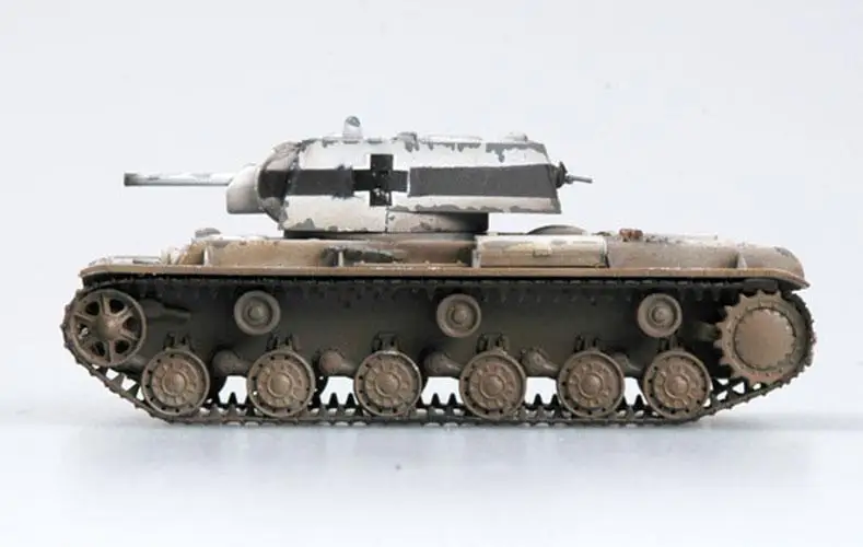 KV 1 редкий немецкий захватывающий советский тяжелый снежный камуфляж танк 1: 72