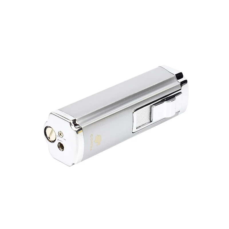 COHIBA зажигалка для сигарет сигар 3 струйный факел Карманный Зажигалка