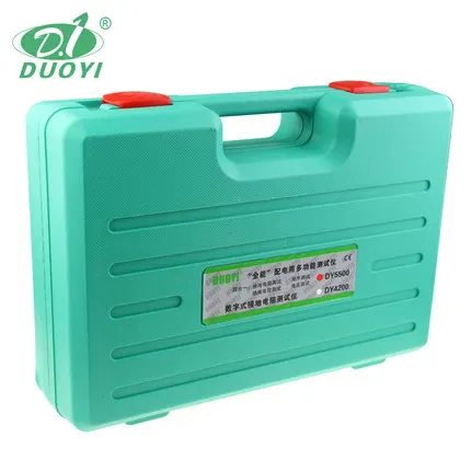 DY5500 2000Mohms Многофункциональный тестер сопротивления земли по низкой цене|Детали и