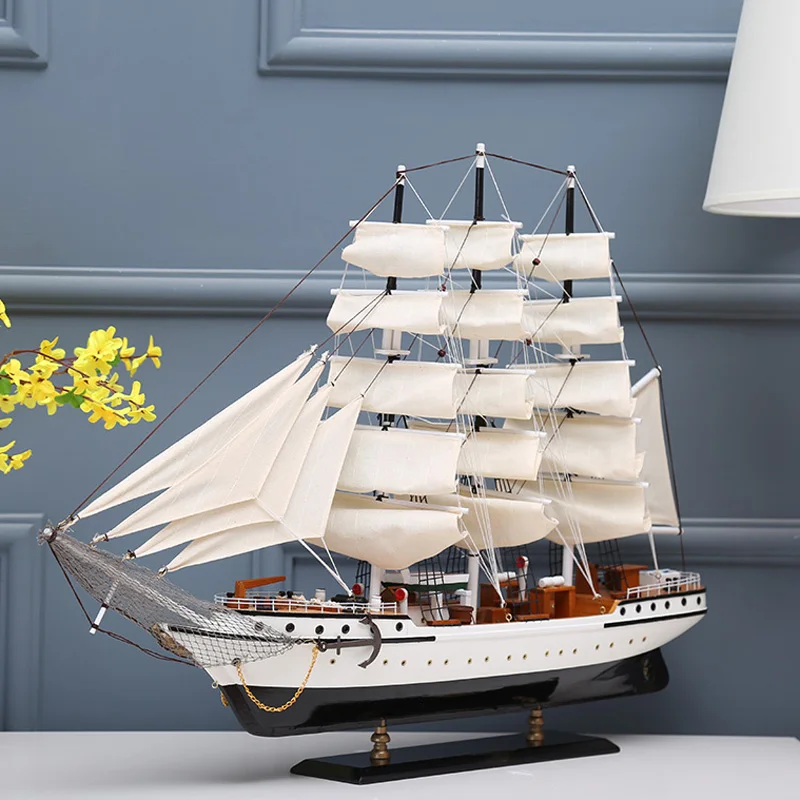 LUCKK 80 см DIY DANMARK сборные строительные наборы деревянная модель кораблей Изысканные домашние поделки для декорирования интерьера парусник игрушки подарок