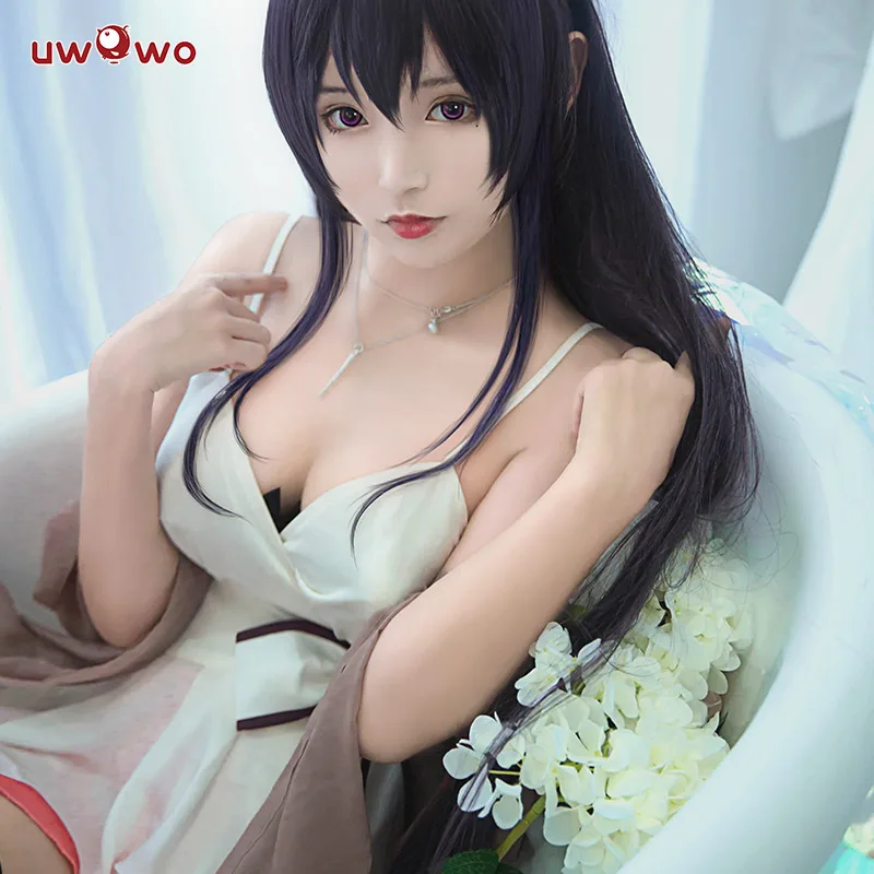 UWOWO аниме Saekano как вырастить радостную девушку Kasumigaoka Utaha косплей платье| |