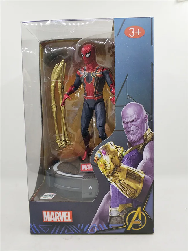 Marvel Мстители Капитан Америка Железный человек Человек паук Черная пантера