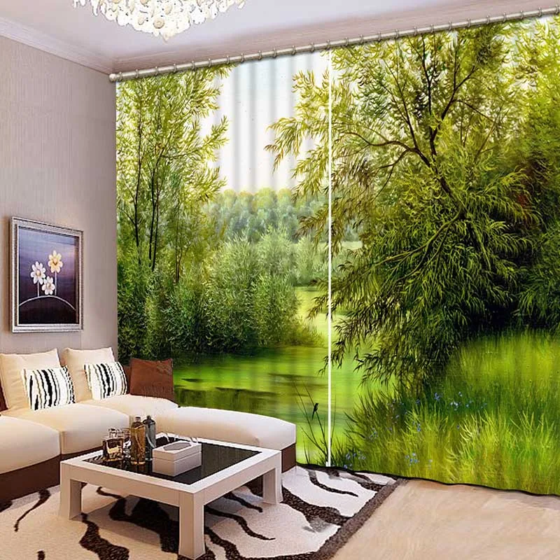 Брендовые 3D затемняющие шторы новые высококачественные занавески украшение для