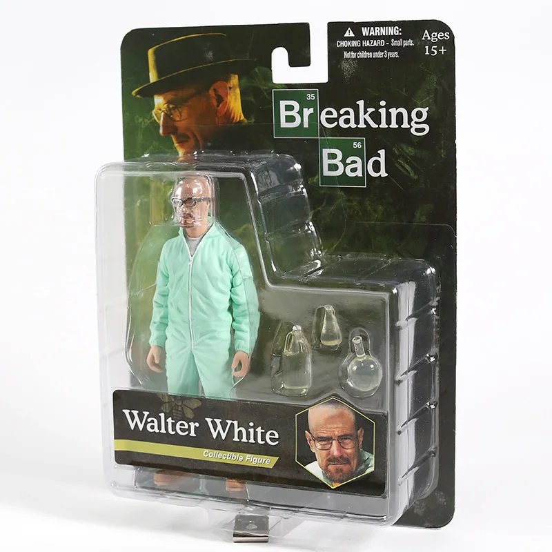 Breaking Bad Walter White 6&quot Action Figure Mezco Green Hazmat Suit | Игрушки и хобби