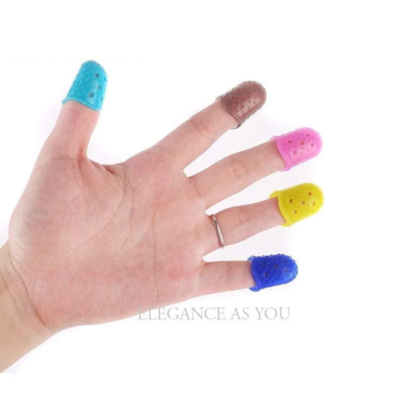 Чехол для защиты пальцев музыкальных инструментов 10 шт. противоскользящий