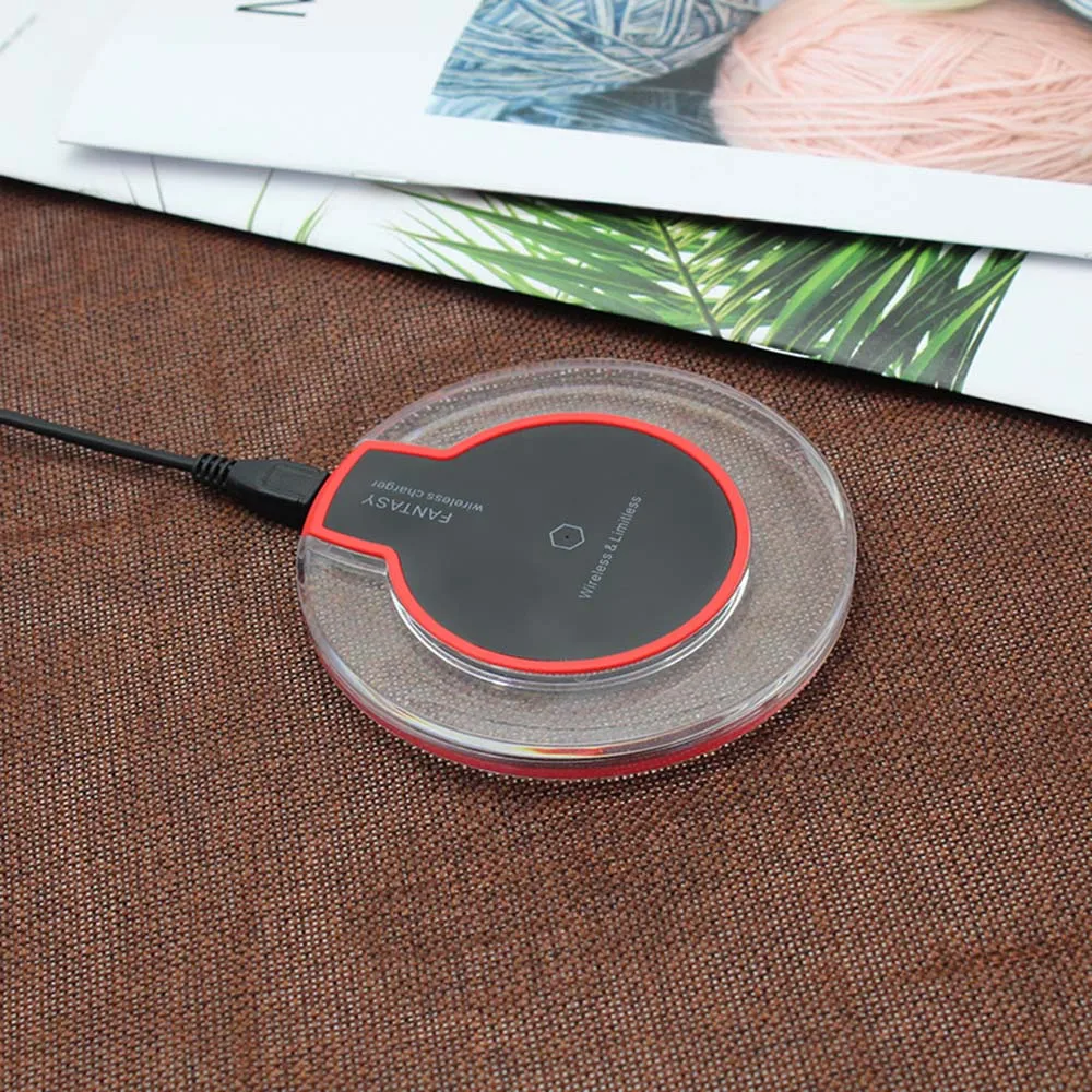 TIMISOOJUN Qi Wireless Charger For Apple iPhone X 8 Plus Samsung Galaxy Note S9 S8 S7 Edge Desktop Fast Charging Pad | Мобильные