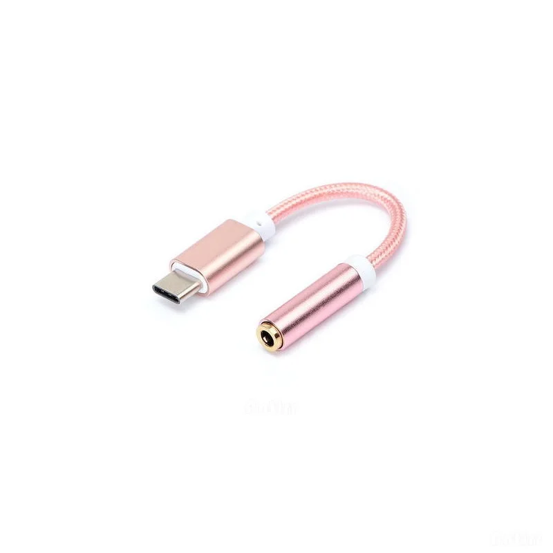 Адаптер для наушников с разъемом типа C на 3 5 мм USB 1 Type-C AUX аудио разъем переходник