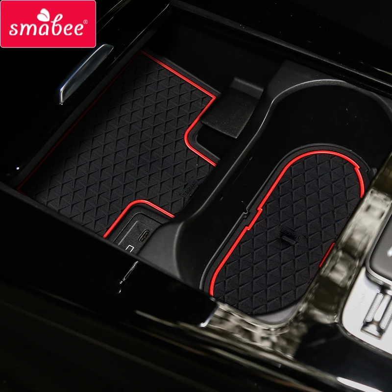 

Противоскользящий коврик Smabee для автомобиля Mercedes Benz A-Class W177 2019 2020 A Class A220 A250 A45 AMG Нескользящие коврики Coaster