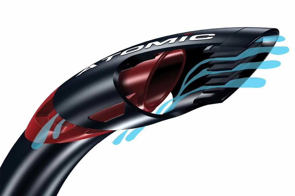 Atomic Aquatics SV2 SEMI DRY/FLEX трубка различных цветов|snorkel|atomic aquatics |