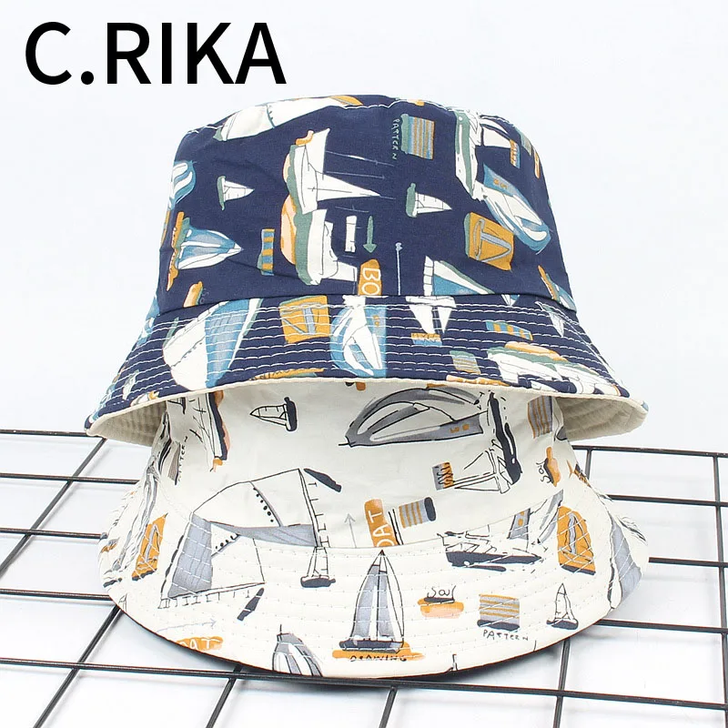 Летняя мужская и женская панама Панама с двумя боковыми граффити плоская шляпа