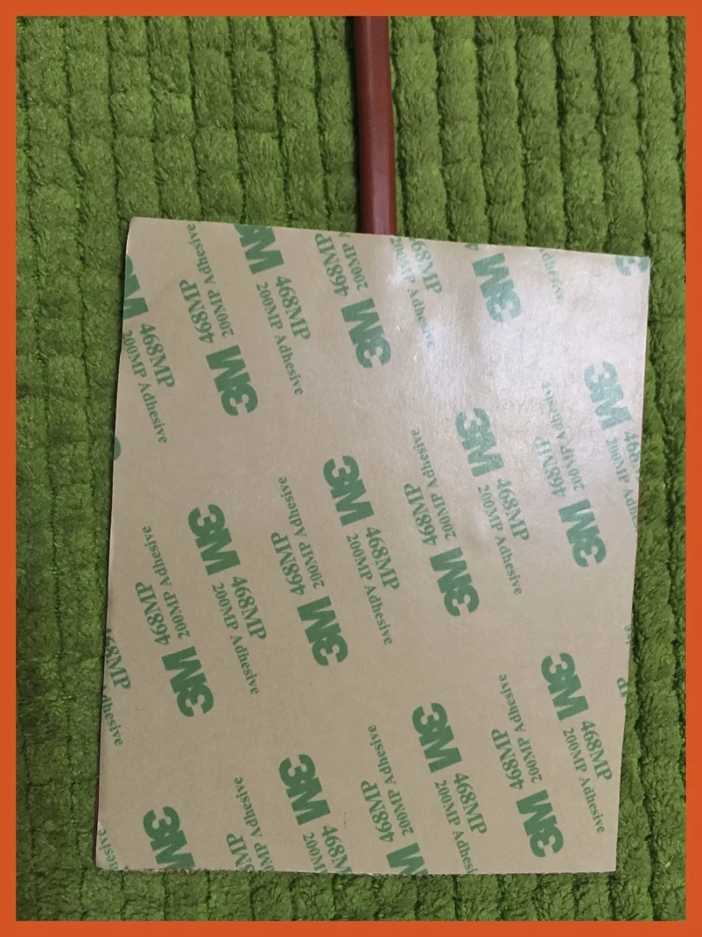 Бесплатная доставка, 12 В, 160 Вт, 150x150 мм, силиконовый нагреватель, электрический нагреватель, 3 м, клейкая подложка, воздушный Нагреватель