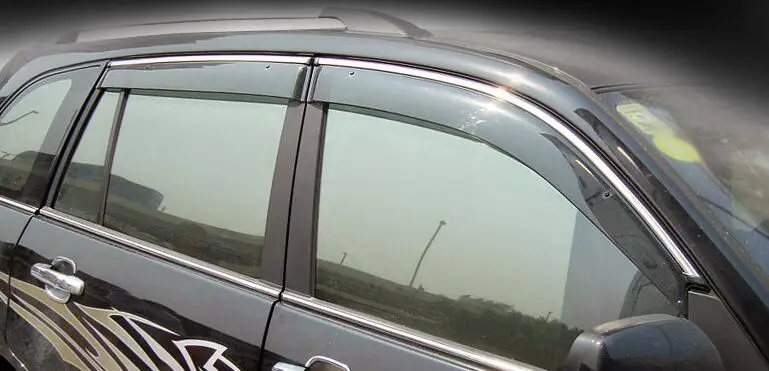 Литье под давлением отделка вентиляционный тент дождь Солнце Ветер Дефлектор
