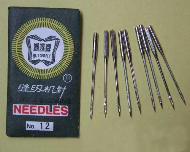 Бесплатная доставка #12 иглы для швейной машины оригинальный Китайский известный