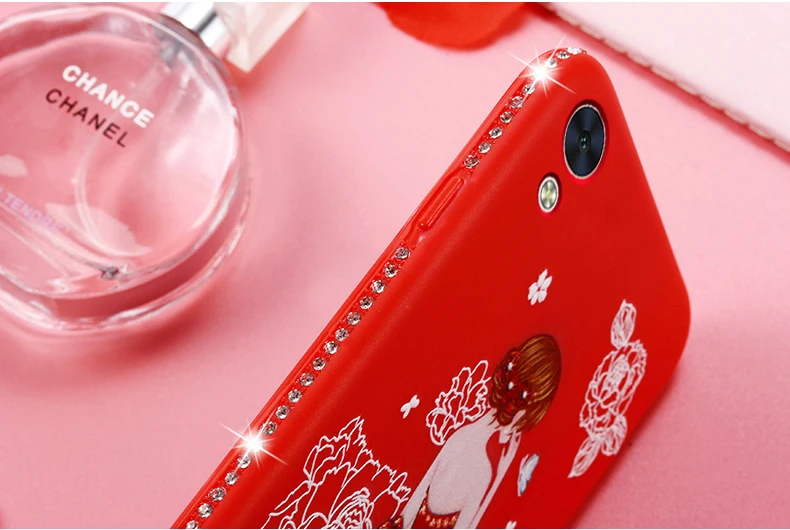 Чехол HeyJingles для OPPO R9 Защитный Мягкий симпатичный протектор юбка девочек милый