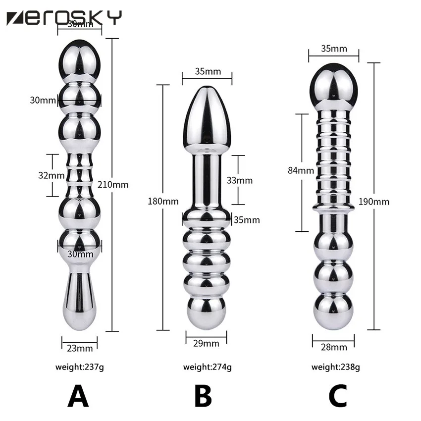 Outdoor Anal Plug Stainless Steel Sex Toys Butt Plugs with Sucker Adult Product Masturbation Erotic Toy |