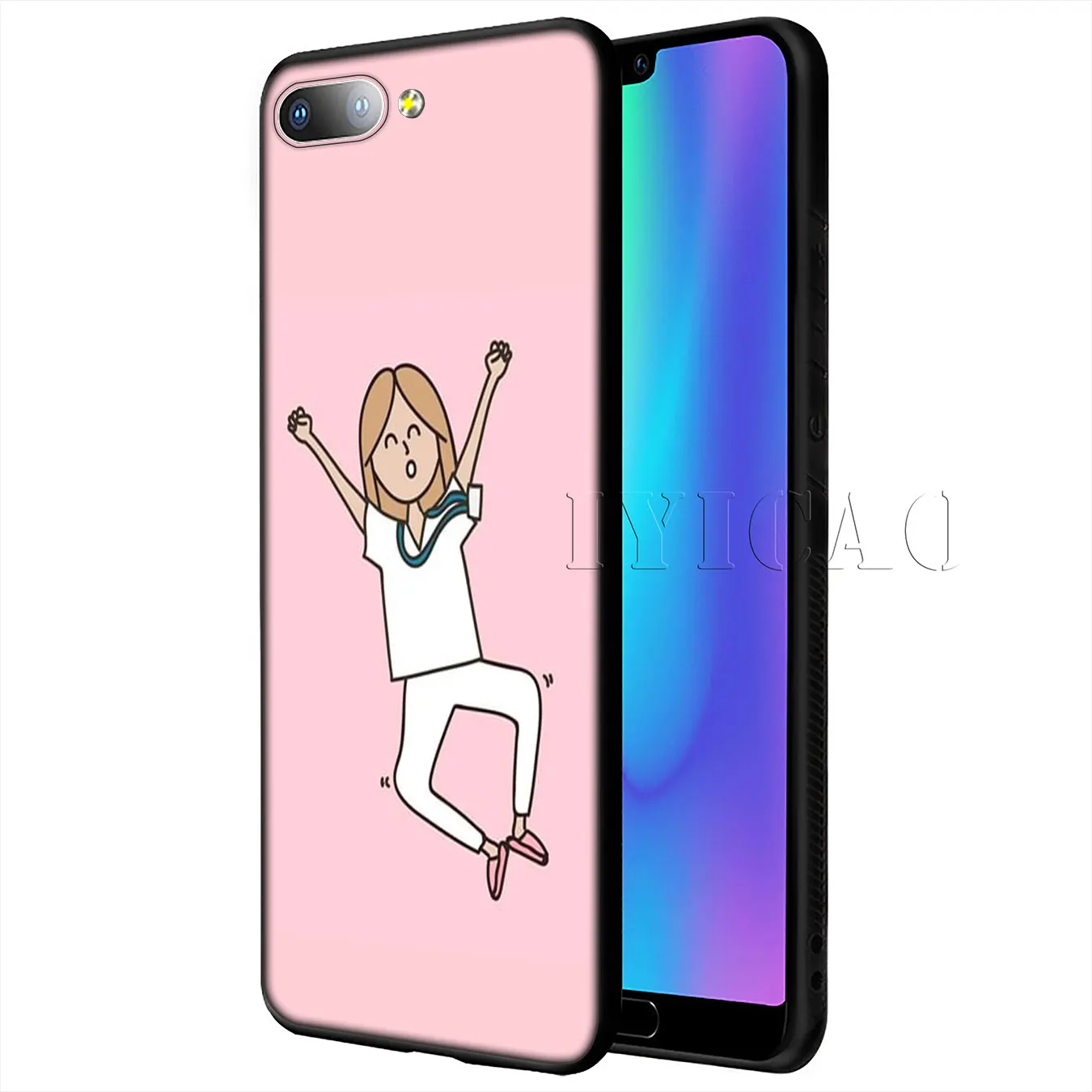 Cartoon Doctor Nurse Hot Fashion Fun Dynamic Case for Huawei Y9 Y7 Y6 Prime 2019 Honor 20 8C 8X 8 9 9X 10 Lite 7C 7X 7A Pro |