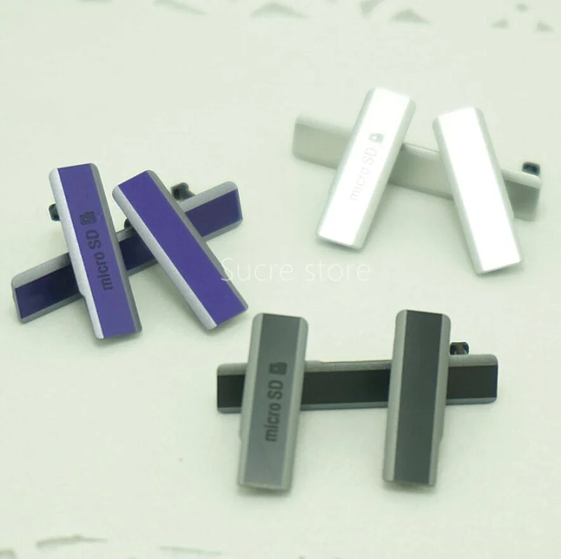 Новый 1 компл. = 3 шт. анти-пылевая затычка разъема зарядки USB + Micro SD Порты и разъёмы