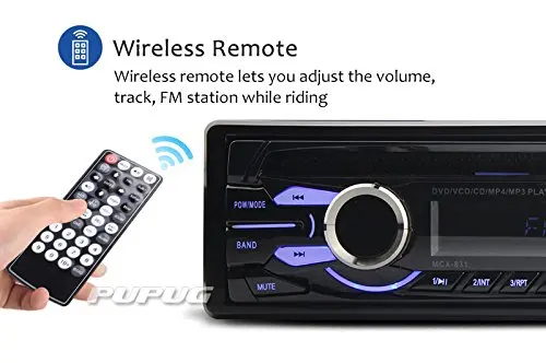 Универсальный одной дин радио dvd usb / SD CD MP3 плеер FM приемник aux in вход с