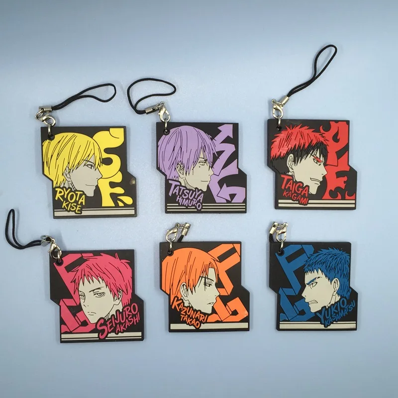 Резиновый талисман в виде капсулы Kuroko без корзины резиновый ремешок Nijimura Shuzo 1