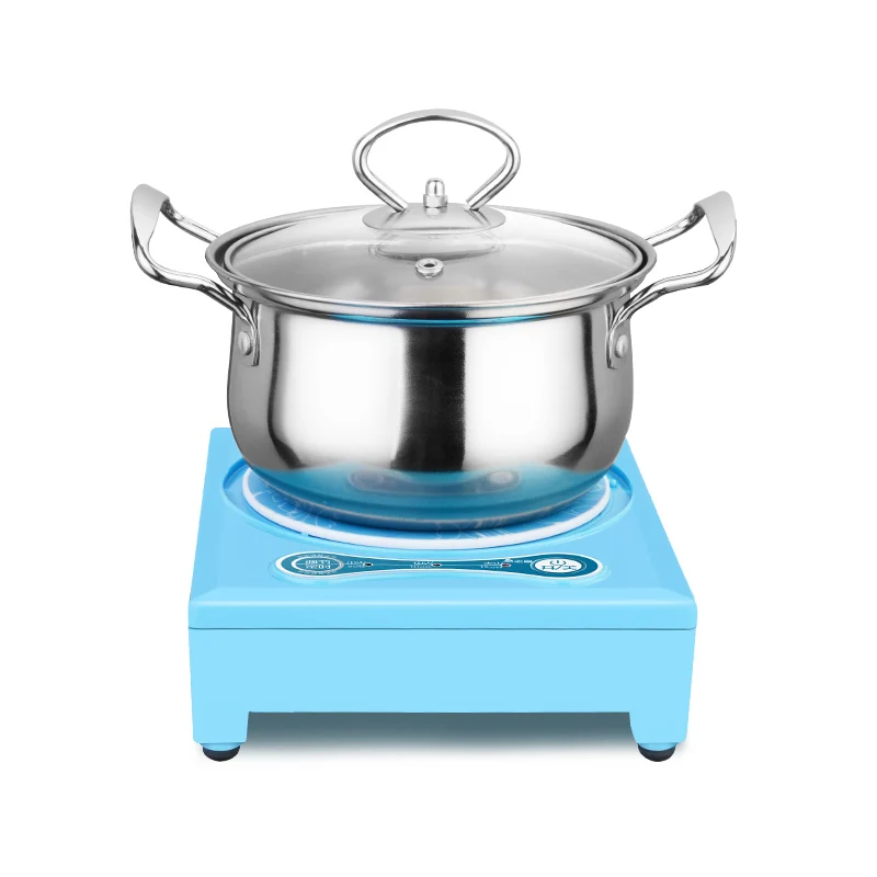 Бытовая мини-электрическая индукционная плита портативный горячий горшок