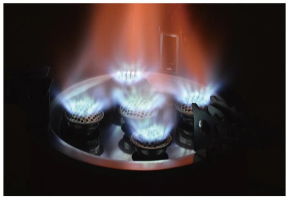 

YINGTOUMAN 2018 BRS-75 Outdoor Camping Picnic BBQ Gas Stove Big Power 7000W Hiking Tableware Stove Butane Gas Furnace Stoves