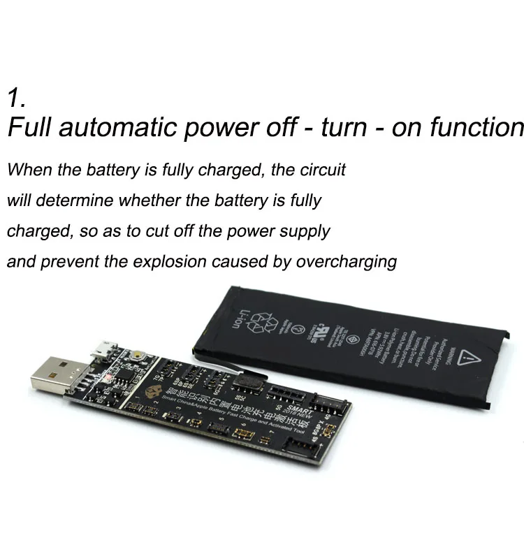 Универсальный мобильный телефон зарядка батареи плата активации Тестовый