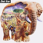 Новый 5D DIY алмазная живопись изображение слона зоопарка вышивка полная квадратная Алмазная Вышивка крестом Стразы мозаика Картина Декор для дома подарок