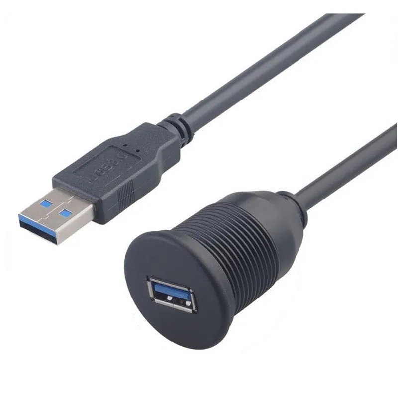 Удлинительный кабель LBSC с USB 3 0 папа на мама AUX крепление для автомобиля грузовика