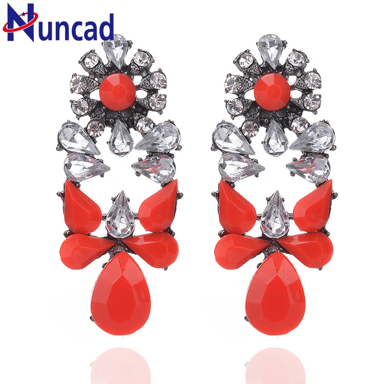 2017 красочные этнические богемные серьги подвески для люстры длинные хрустальные