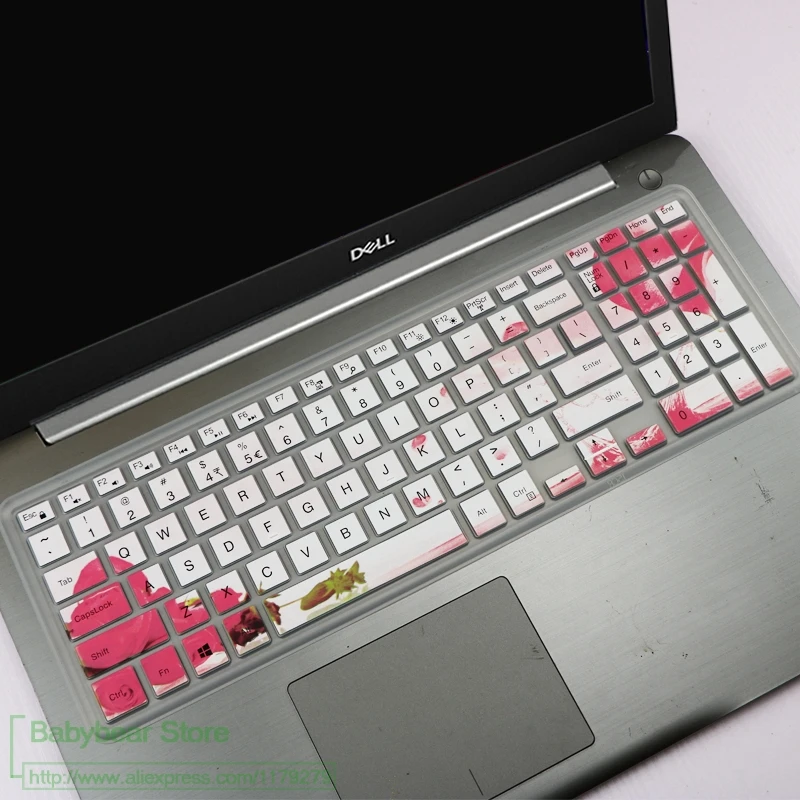 Для 15," Dell Inspiron 15 7567 7577 I3567 I5570 I5577 I7559 15,6" 3000 5000 серии 17 5000 серии 5748 клавиатура кожного покрова