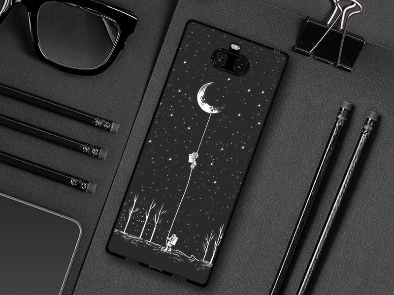 Чехол JURCHEN для sony Xperia 10/10 Plus, силиконовый чехол с мультяшными рисунками, мягкий чехол из ТПУ для sony 10, чехол для sony 10 Plus, чехол для телефона