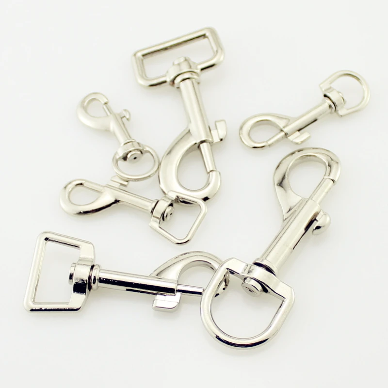 2pcs Zinc Alloy Metal Handbag Bag Clasps Lobster Swivel Trigger Clips Snap Hooks Buckles DIY Dog Accessories Cat Pet Buckle | Дом и сад