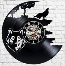 Виниловые часы Wolf Husky Malamute Dog Anima настенные для домашнего декора 12 &quot30 см 6