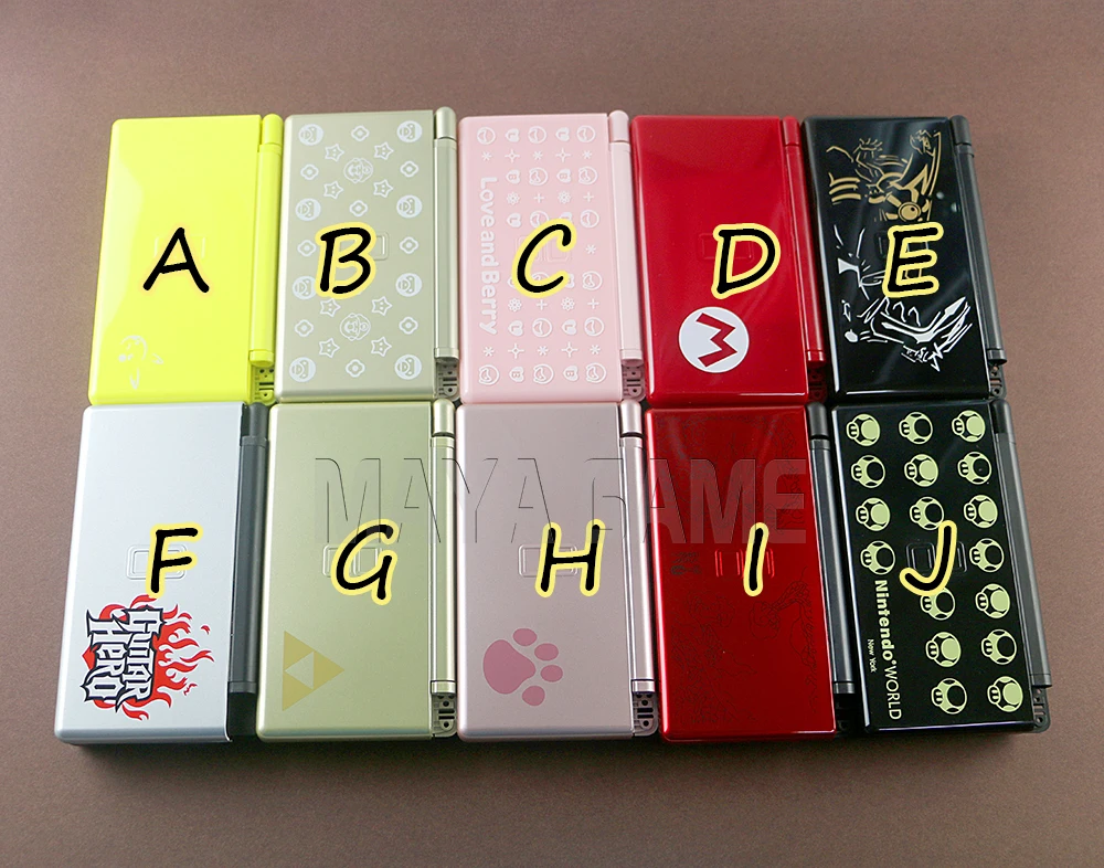 Полный комплект для NDSL Ограниченная серия чехол Замена для Nintendo DS Lite Корпус Корпуса с кнопкой комплект