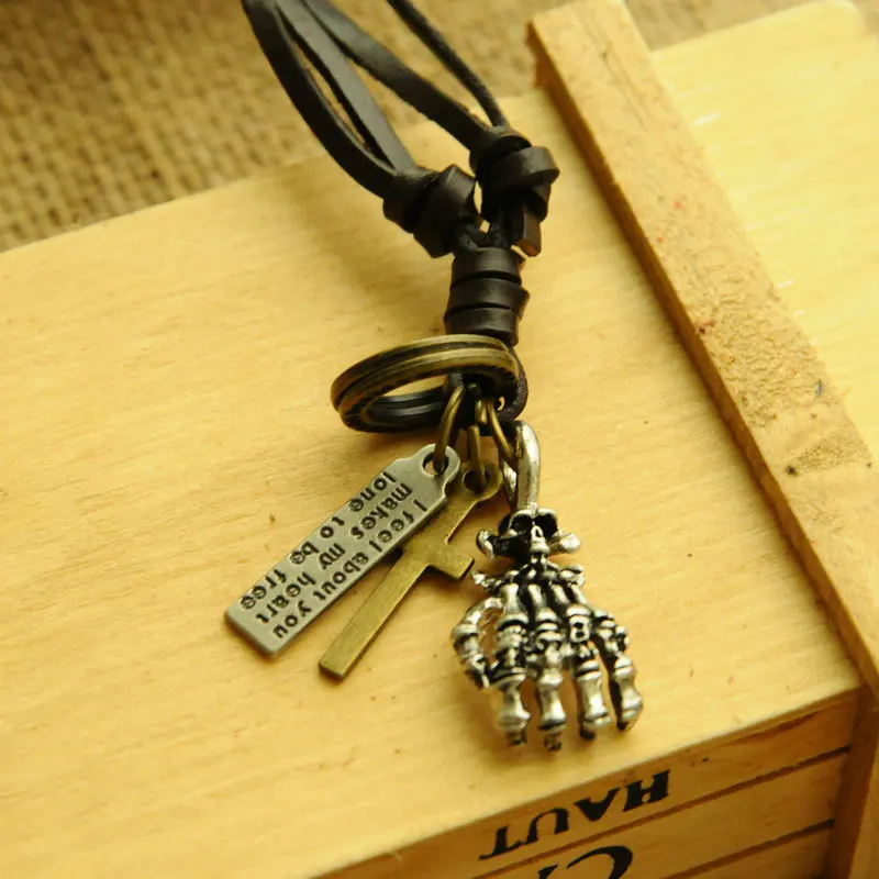 Фабрика лучшие цены Бесплатная Доставка 1 шт. Бронзы Год Сбора Винограда Панк