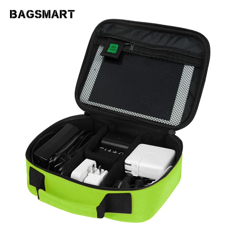 BAGSMART электронные аксессуары сумка Органайзер для жесткого диска зарядное