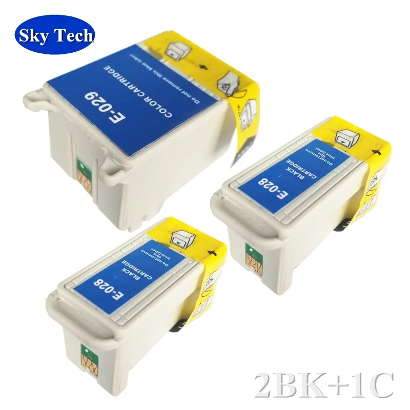 Качественный совместимый чернильный картридж для Epson T028 T029 Stylus C50 C60 C61 CX3100