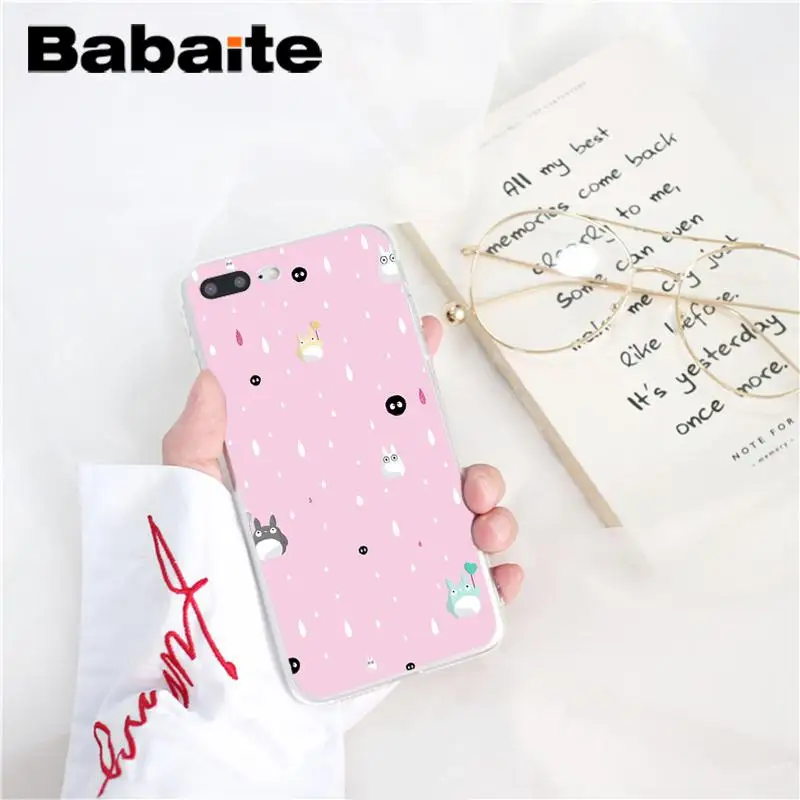 A15 Babaite Хаяо Миядзаки Тоторо DIY печать рисунок чехол для телефона для iPhone 6S 6plus 7plus 8 8Plus X Xs MAX 5 5S XR 10 - Цвет: A15